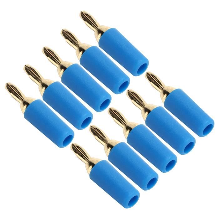 Cikonielf Connecteur de prise banane Cikonielf Fiche mâle banane 10 Cikonielf Connecteur de prise banane Cikonielf Fiche mâle banane 10