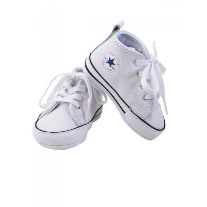 converse blanche bebe