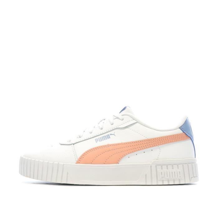 Puma suede femme on sale corail