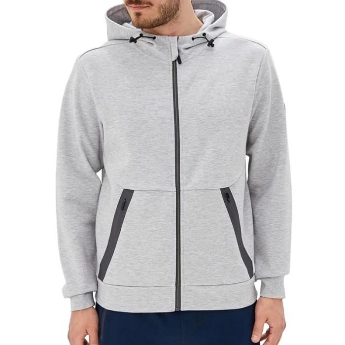 Sweat zippe Homme Hacket Aston Martin Gris chine Manches longues Grey Cdiscount Pret a Porter