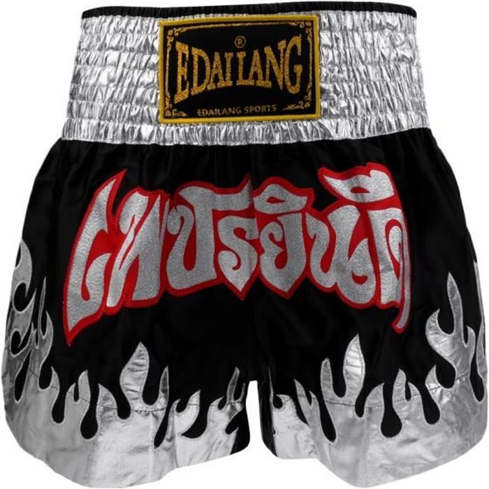 Shorts de Boxe MMA Muay Thaï Vêtement de Combat Arts Martiaux