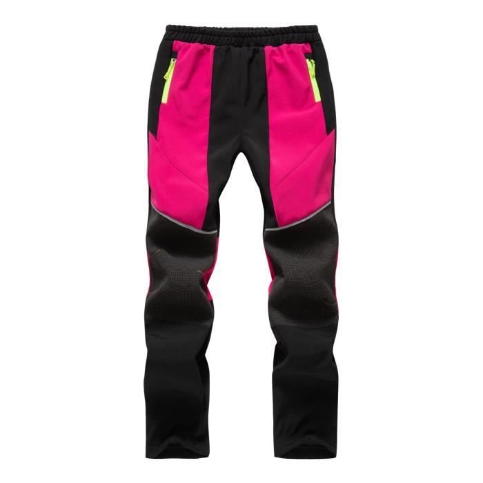 Enfants Bebe Garcons Filles Costume De Ski Patchwork Poche Epaissir Pantalon Pantalon Chaud B171 Rose Cdiscount Pret A Porter