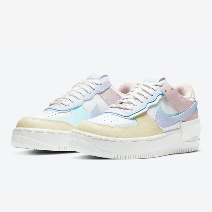 Basket Nike Air Force 1 Shadow CI0919-101 Pour Hommes et Femmes Blanc -  Cdiscount Chaussures