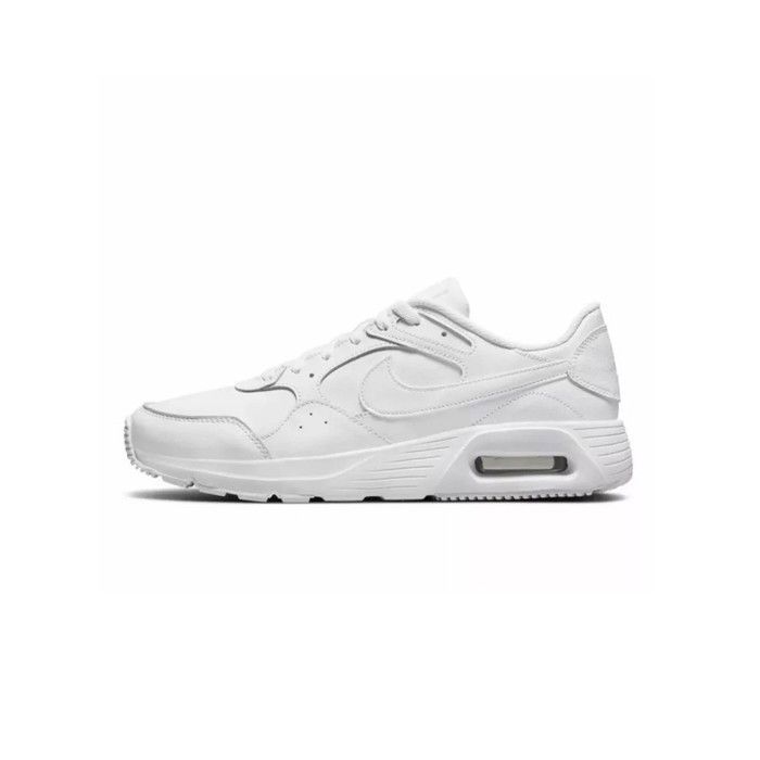 Air max blanche best sale cuir