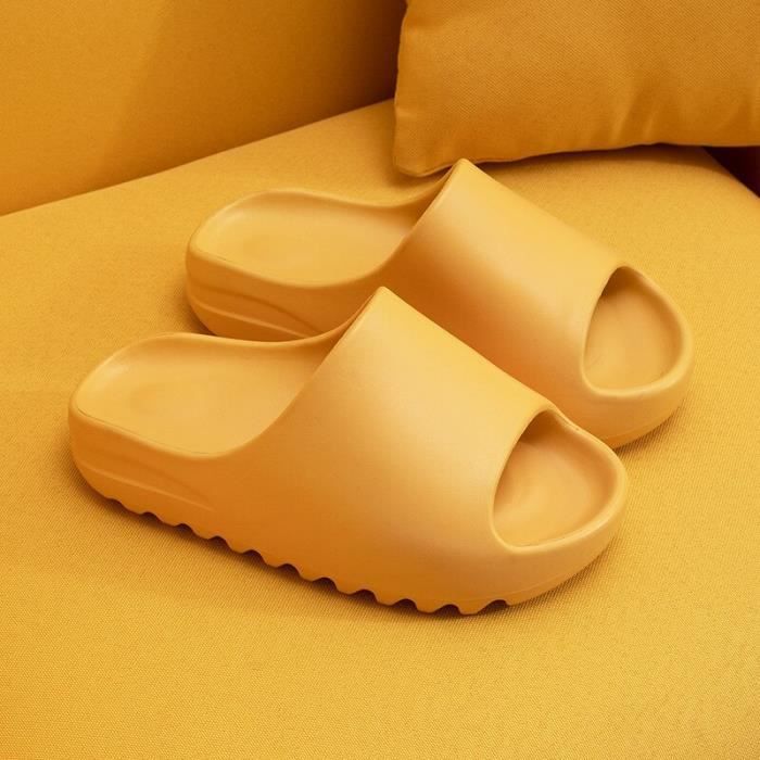 JOMIX Claquettes Femme Caoutchouc Été – Tongs Antidérapantes Douche Plage Piscine Maison – Confortables Réglables
