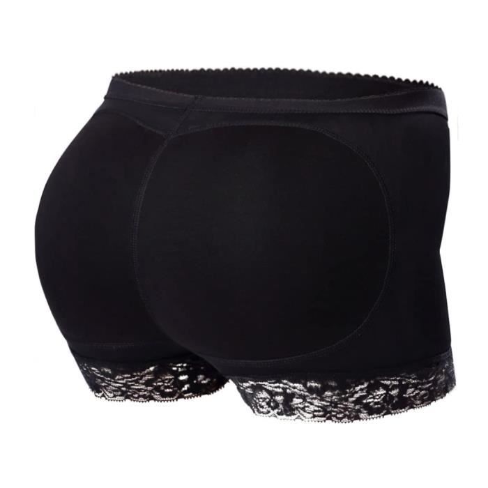 Culotte Push-Up GoPaw Pour Femme - Effet Hanches Amplifiées, Dentelle, Rembourrage - Shapewear Invisible