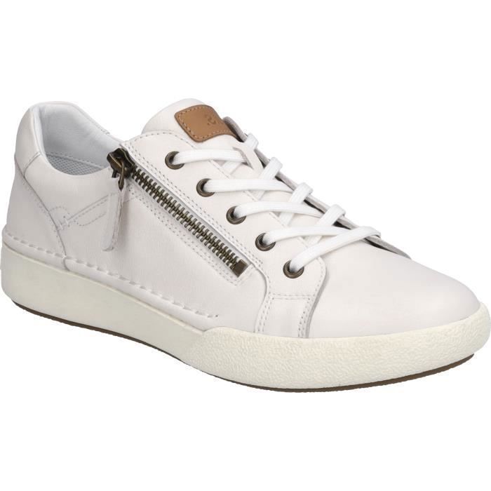 Josef Seibel Baskets pour Femmes - JOSEF SEIBEL Claire 03 - Blanc - Cuir - Lacets