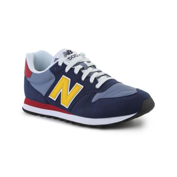 Chaussures NEW BALANCE 500 Bleu marine Homme Adulte Bleu