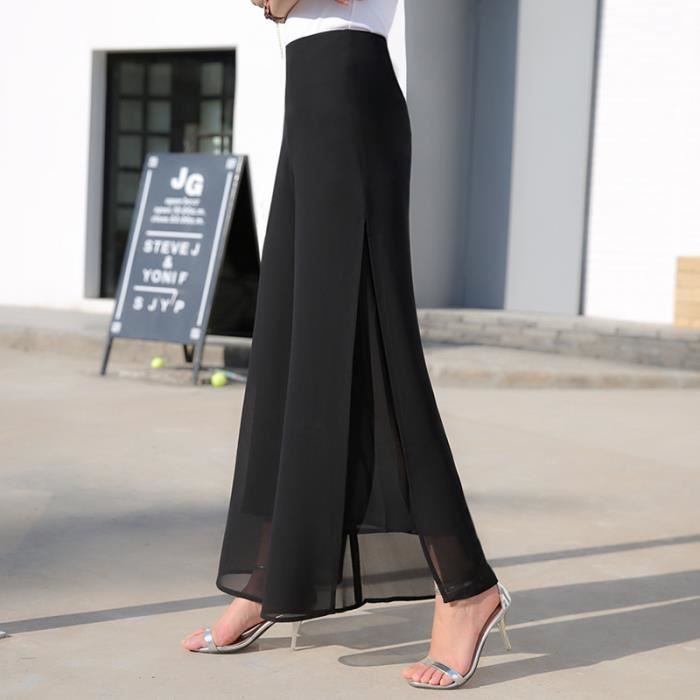 Pantalon Harem Femme En Mousseline De Soie Transparent - Style Hippie Décontracté