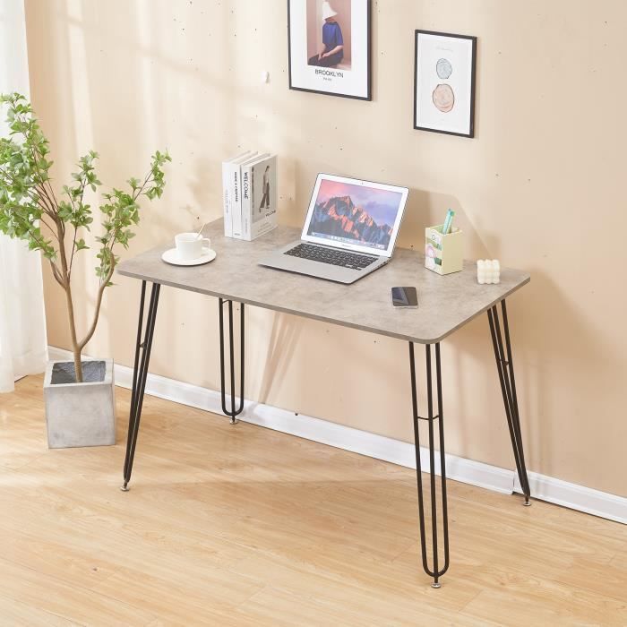 Table Murale Pliable 60x30 Cm - Table De Salle à Manger, Bureau Pliable, Design Noyer, Gain De Place - 6