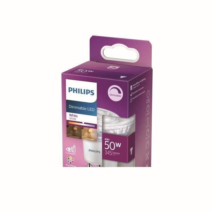 Ampoule led philips gu10 dimmable 2025