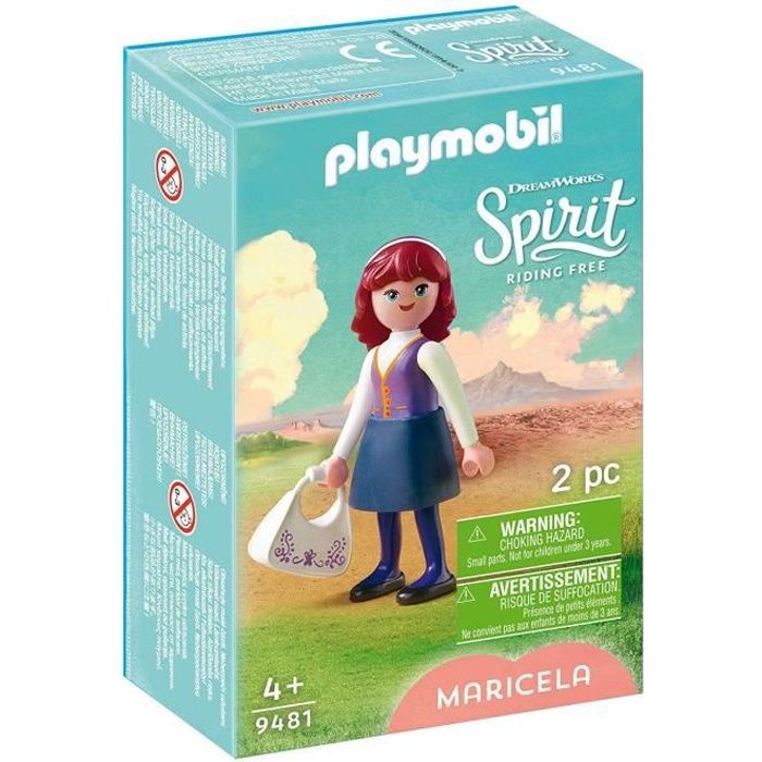 PLAYMOBIL Spirit - Maricela - Figurine avec jupe amovible et sac