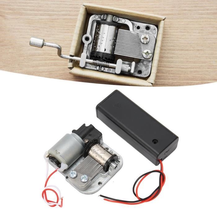 Lot De 5 Boîtes à Musique à Faire Soi-même - Mouvement Mécanique