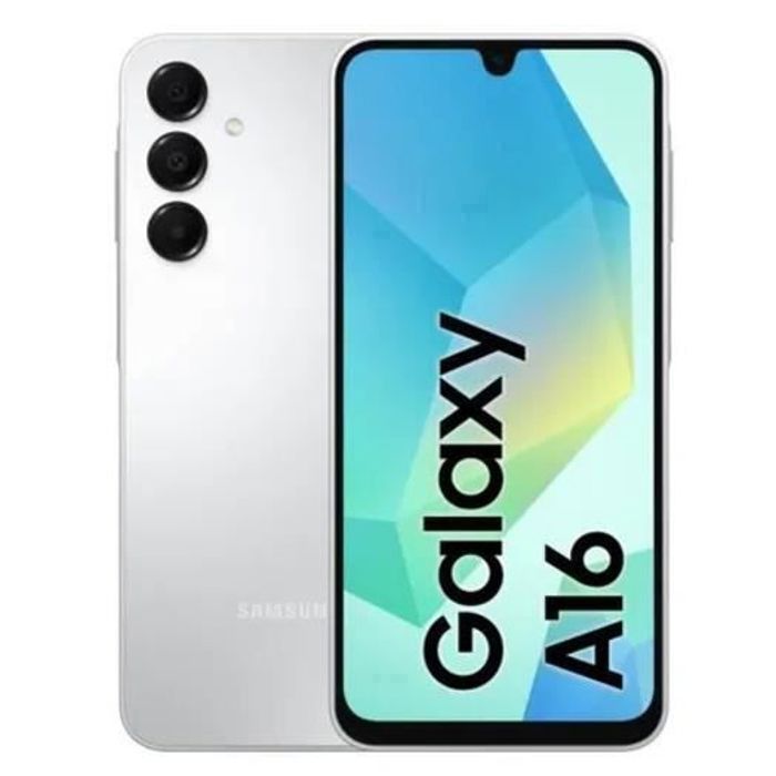 Smartphone - SAMSUNG - Galaxy A16 - 4G - 4 Go RAM - 128 Go Mémoire Interne - Gris