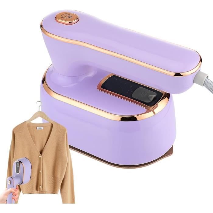 Pour Vêtements Laine Soie Mini Fer à Repasser De Voyage, Fer à Repasser Vapeur Repassage Sec Et Mini Fer Vapeur 40W