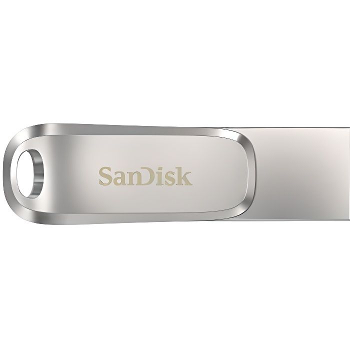 SanDisk Ultra Luxe Clé USB Type C double connectique - vue 3