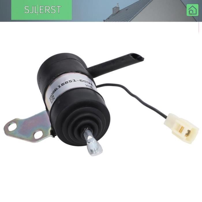 VBESTLIFE électrovanne de carburateur Le solénoïde d'arrêt de carburant VBESTLIFE électrovanne de carburateur Le solénoïde d'arrêt de carburant
