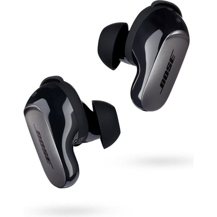 Ecouteurs intra-auriculaires sans fil Bose QuietComfort Ultra à réduction de bruit Noir