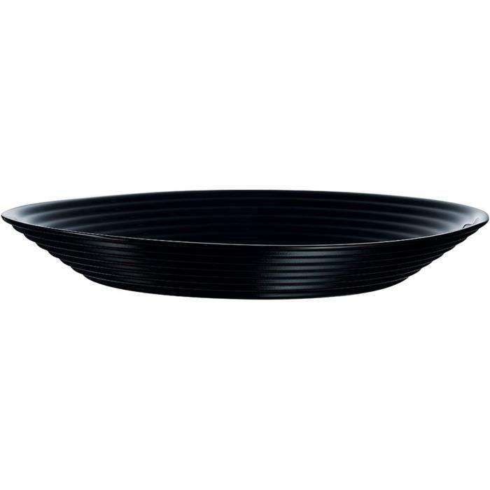 Service Assiettes Luminarc Arc Harena - 18 Pièces Verre Opale - Pour 6 Personnes - Blanc