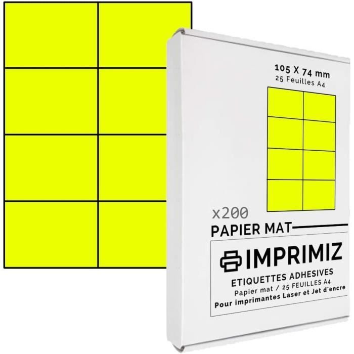 Bandes Décalcomanies Jaune Fluo 0,25 Mm - Dimensions 119x79 Mm - Marque Interdecal - Neuves