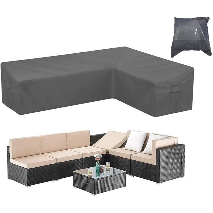 Housse De Protection Pour Bûches De Chauffage, Imperméable Et Anti-poussière, 420D, 244 X 61 X 107 Cm Noire 89532417
