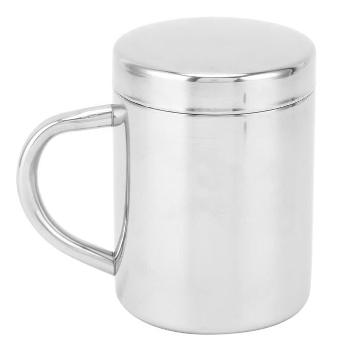 Accessoires de camping, théière en titane à double couche, légère, portable pour le camping en plein air