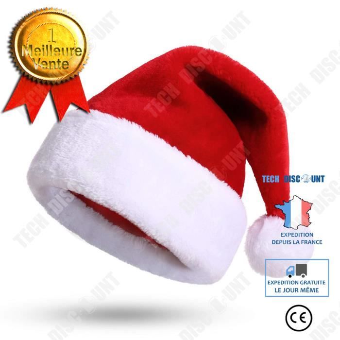 Decorative Object Chapeaux De Noël Verre Vin Champagne Décorations Fête