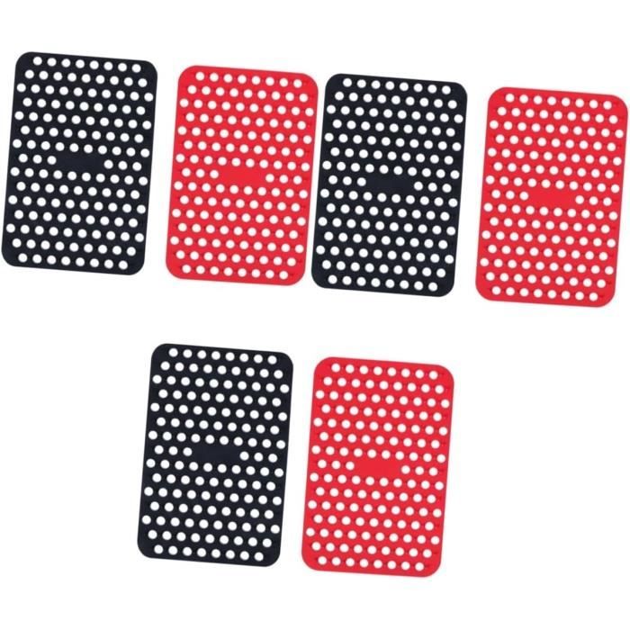 DeWin Lot De 6 Doublures De Poche Pour Billard – 4 Angles + 2 Latérales, En Caoutchouc Résistant, Adaptables Aux Tables Britanniques