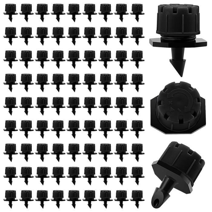 100PCS Goutteurs Irrigation Goutte à Goutte dripper, Arrosage Goutte à