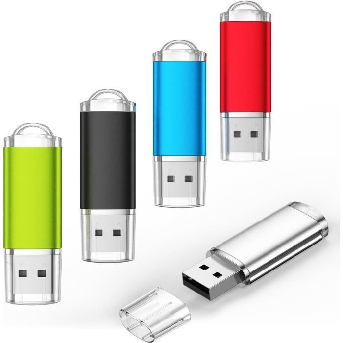 Clé USB Kepmem Lot de 10 Multicolore 64MB Cles USB Flash Drive Rotatif Clé USB Kepmem Lot de 10 Multicolore 64MB Cles USB Flash Drive Rotatif