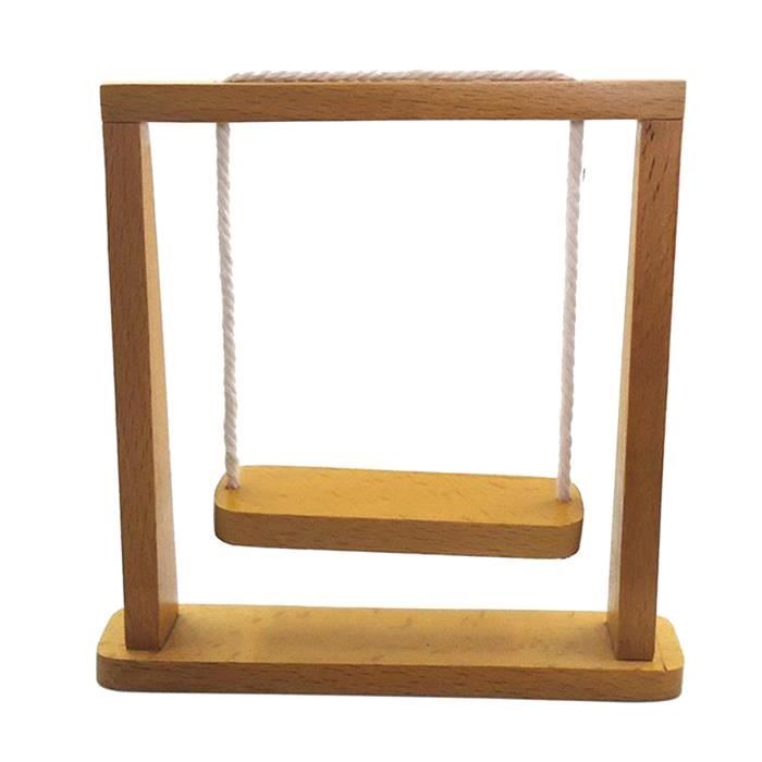 Canapé Miniature Pour Maison De Poupée 1:12 - Décoration Intérieure - En Bois - Neuf