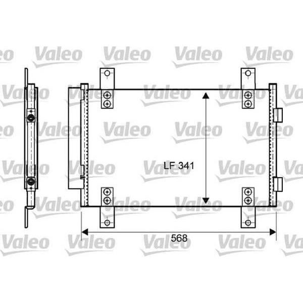 Valeo 814081 Condenseur climatisation
