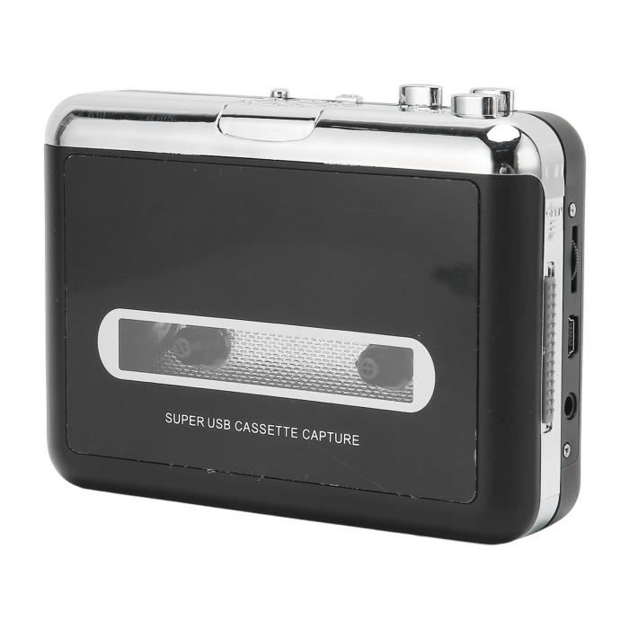 Lecteur de cassettes portable Lecteur, Convertisseur de Bande USB HD