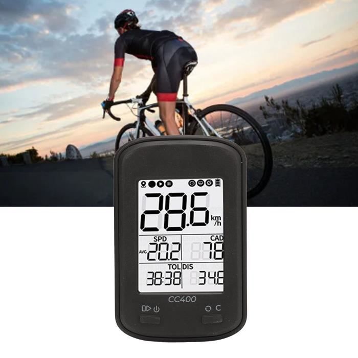 COMPTEUR DE VITESSE ordinateur de vélo odomètre 15 fonction étanche EUR