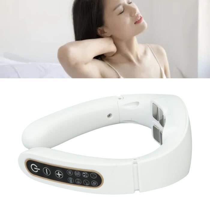 Masseur De Cou électrique à Impulsions EMS - 4 Points De Massage - Intelligent Et Portable