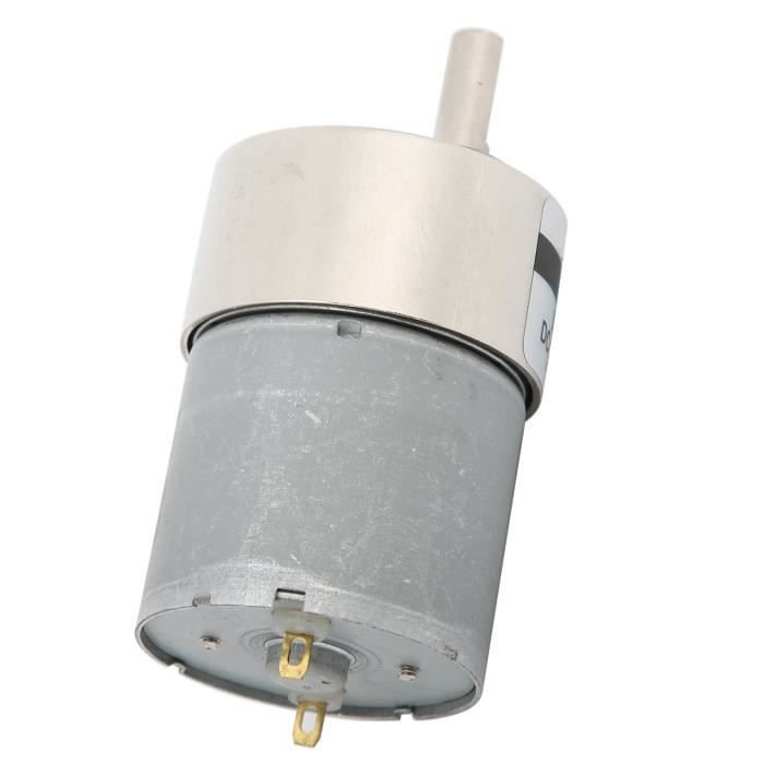 Moteur à Engrenages DC 36V 500W – 1700 Tr/min – Avec Base élargie, Câble 1m – Pour Vélo, Scooter, DIY