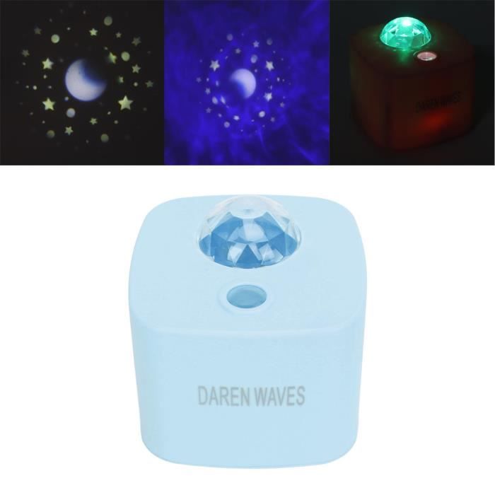 Projecteur D'Halloween - Lumière Tournante à 360° Avec Motif Crâne, 3 Modes, Magnétique, USB, Pour Extérieur/intérieur