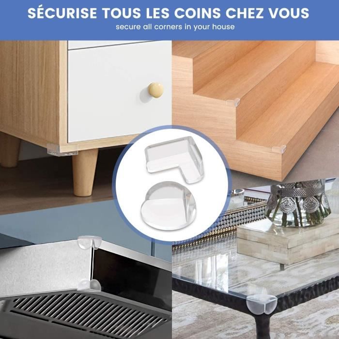 16pcs Protege Coin De Table, Protection Coin De Table Et Meuble