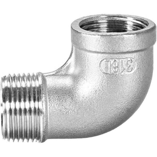 Raccordo In Acciaio Inox 304 Da 3/4" BSPT Maschio A 3/4" BSPT Maschio - Connettore Per Tubi