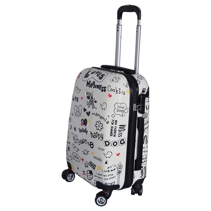 Valise bagage cabine pas cher pour enfant Happy-Worldline.