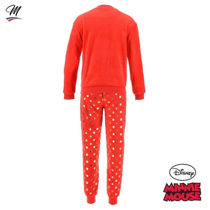 Pyjama épais Minnie rouge 3 ans Disney - Disney - 3 ans | Beebs