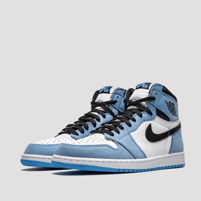 Basket jordan store bleu