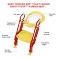 VGEBY Réducteur de WC bébé enfant Siège de toilette échelle Chaise Step Pot éducatif -YES-2