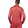 Veste de jogging pour homme Reebok Logo Training Essentials - Rouge - Coupe slim - Manches longues - Fitness-2