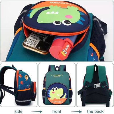 Sac à Dos Enfant Imperméable Jinlaili - Motifs Dinosaure, Chat Ou Chiot - 2 à 7 Ans