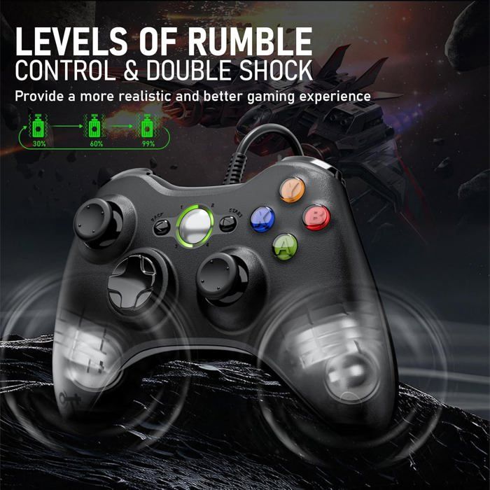 2 Joysticks (Sticks) Gris De Remplacement Pour Manette Xbox 360 - Neufs