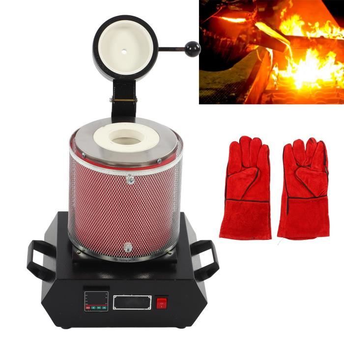 Mini Pot De Fusion Électrique 300W Pour Plomb Et Métaux - Creuset Portable 150-450°C