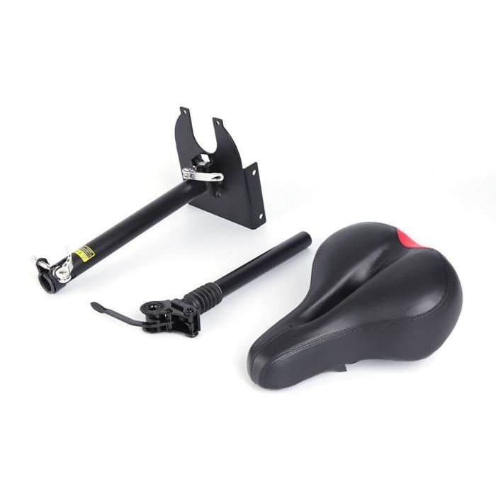 Lixada Selle Compatible avec Xiaomi Mijia M365 Scooter Électrique, Pliable Hauteur Réglable Absorbant la Chaise Pliante de Siège