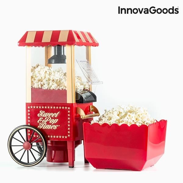Machine à Pop-corn, 1200W Mini Machine à Pop-corn à Air électrique à