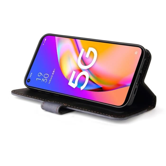 Coque Livre (flip) Pour Oppo A54 5G, A74 5G, A93 5G - Bleu - TPU - Neuf - Marque MTB